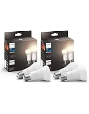 Bombilla Philips Hue White E27 de alta potencia compatible con Alexa