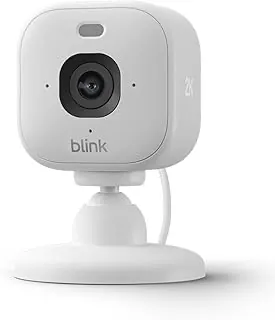 Cámara Blink Mini 2K+ compatible con Alexa en color negro