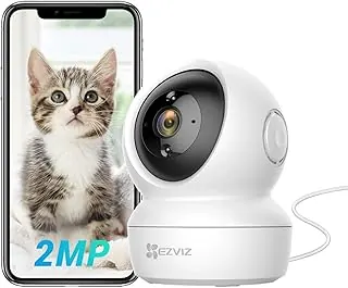 Cámara interior EZVIZ C6N compatible con Alexa en color blanco