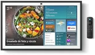 Echo Show 21 con pantalla HD grande y Fire TV integrado