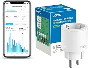 Enchufe inteligente Tapo P115 compatible con Alexa con medición de consumo