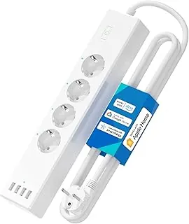 Regleta inteligente Meross con varias tomas compatible con Alexa